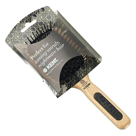 Kent AH2 Airhedz paddle hair brush by Pasteur Pharmacy with wide, smooth bristles for gentle detangling and styling.