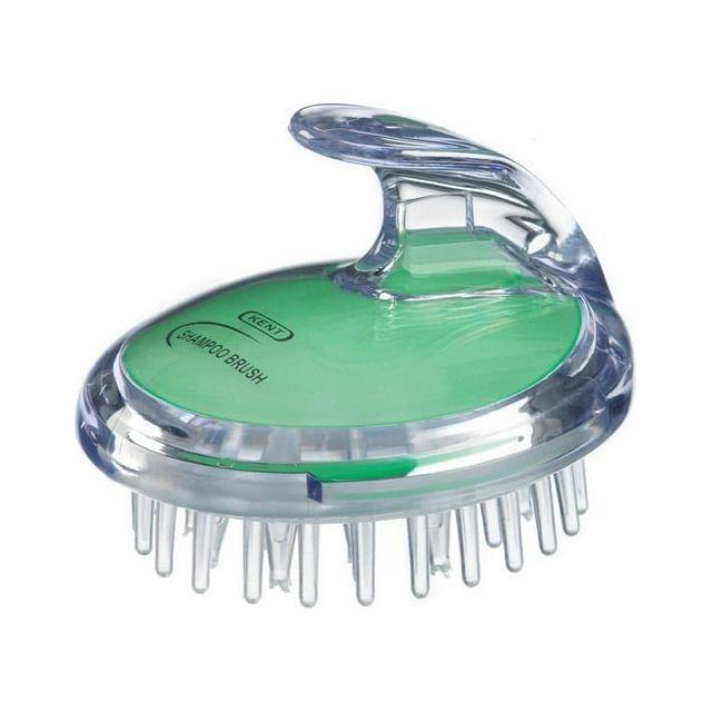 Kent Shampoo and Massage Brush from Pasteur Pharmacy, mint-colored hair brush for gentle scalp massage and hair care.