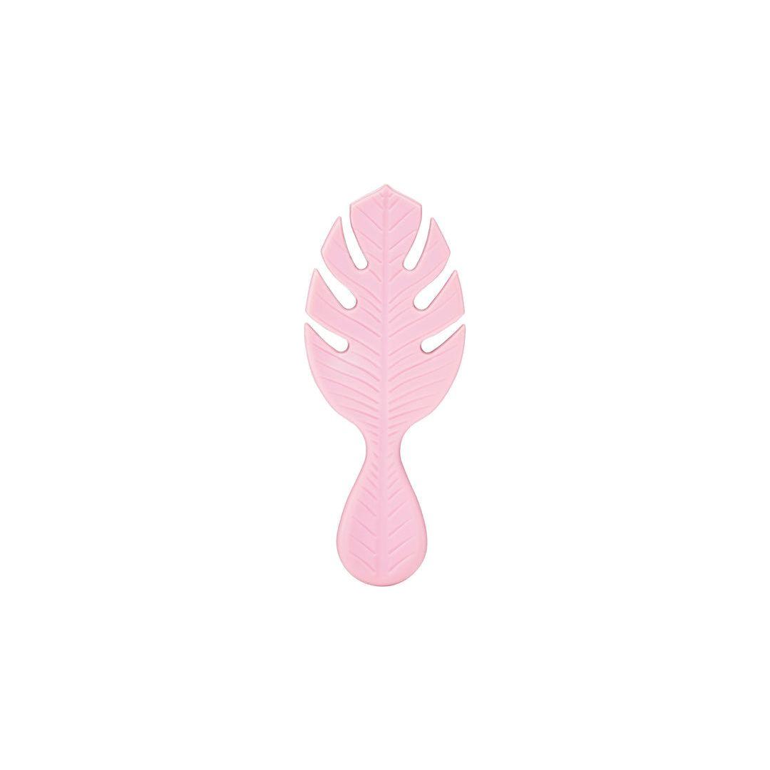 Pink Wet Brush Go Green Mini Detangler hair brush by Pasteur Pharmacy, compact and gentle for detangling wet or dry hair.