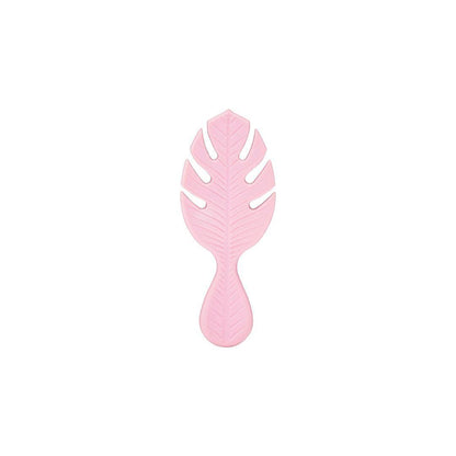 Pink Wet Brush Go Green Mini Detangler hair brush by Pasteur Pharmacy, compact and gentle for detangling wet or dry hair.