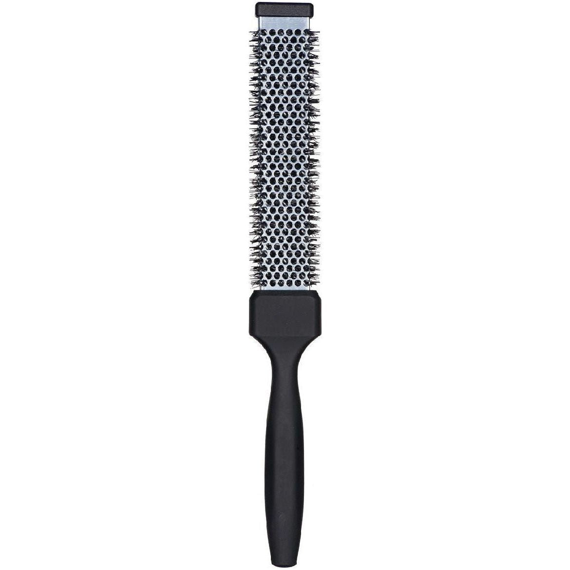 Small flat thermal hair brush by The Wollow, made in Italy, designed for smooth styling and gentle heat distribution.