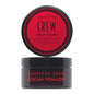 American Crew Cream Pomade in 3 oz jar, hair styling product with a smooth, creamy texture for versatile hair hold and shine.
