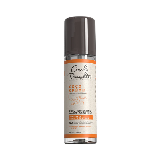 Carol's Daughter Coco Creme Curl Perfecting Hair Spray with Coconut Water, 8.4 fl oz, for defining and moisturizing curls