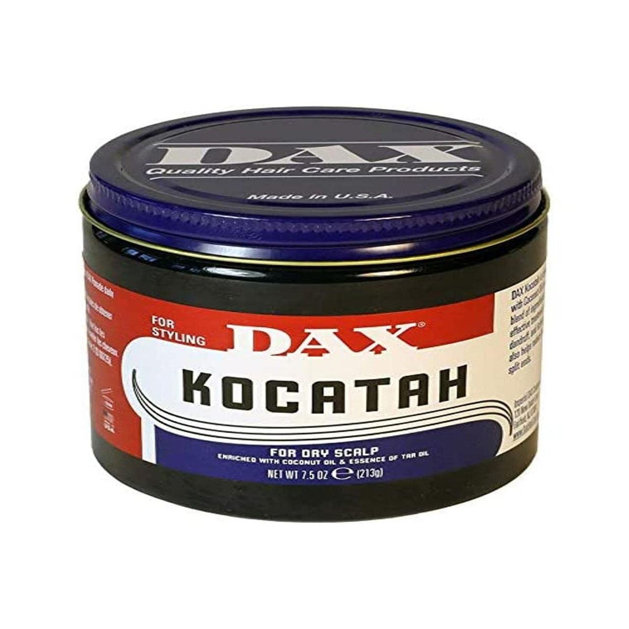 DAX Kocatah Dry Scalp Relief hair care product in 8.5oz bottle, designed to soothe dry, itchy scalp.