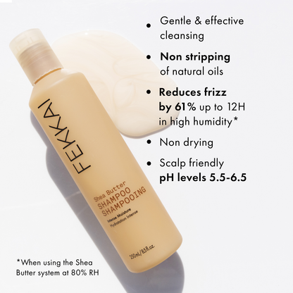 Fekkai Salon Professional Essential Shea Shampoo in 8 fl oz bottle, nourishing hair care product with Shea for smooth, healthy hair.