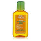 Fructis Garnier Sleek & Shine Moroccan Oil Hair Treatment bottle, 111 mL, for smooth, shiny hair, in a clear plastic container.
