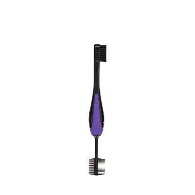 Black Goody Total Texture double-sided edge hair brush from Pasteur Pharmacy, designed for styling and edge detailing.