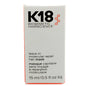K18 Leave-In Molecular Repair Hair Mask in 0.5 oz jar, nourishing hair care treatment for damaged hair repair.