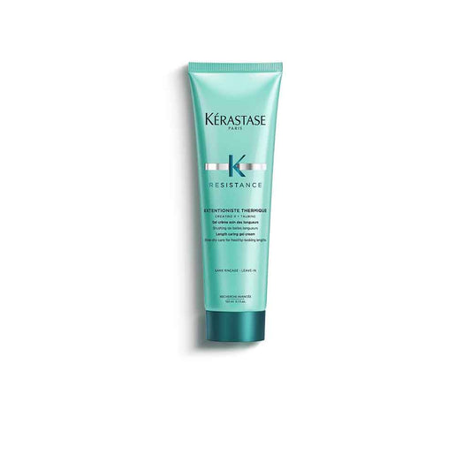 Kerastase Resistance Ciment Thermique Hair Care milk in 150ml bottle, ideal for strengthening damaged hair and heat protection