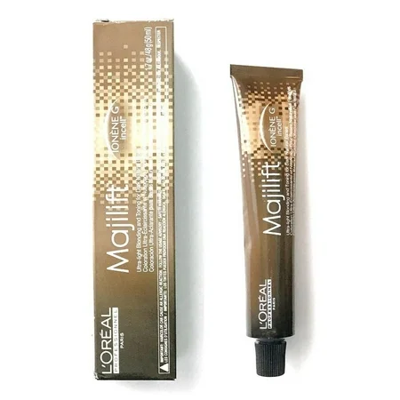 L'Oréal Professionnel Maji.Lift Ultra-Light Blonding and Toning Permanent Hair Color, 1.7 oz, in a tube