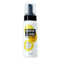 Nourish & Shine Frizz Less Foaming Curl Primer by Pasteur Pharmacy, 8 Fl Oz, showing the product bottle with curl-enhancing formula