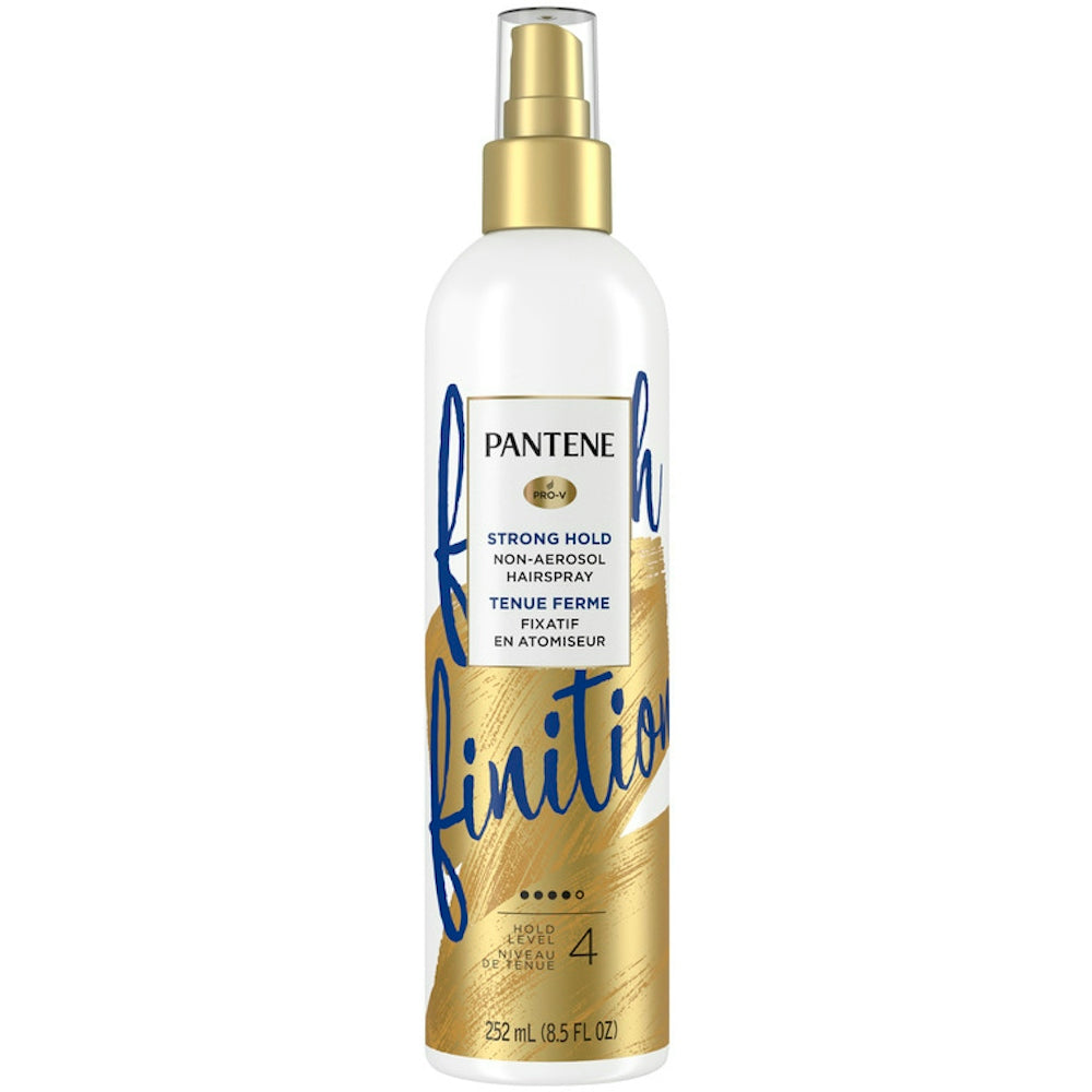 Pantene Pro-V Extra Strong Hold Non-Aerosol Hair Spray, 8.5 fl oz, for firm, long-lasting hairstyle control