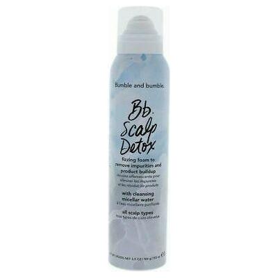 Bumble & Bumble Scalp Detox Fizzing Foam in 3.5oz bottle, a hair care product for refreshing and cleansing the scalp.