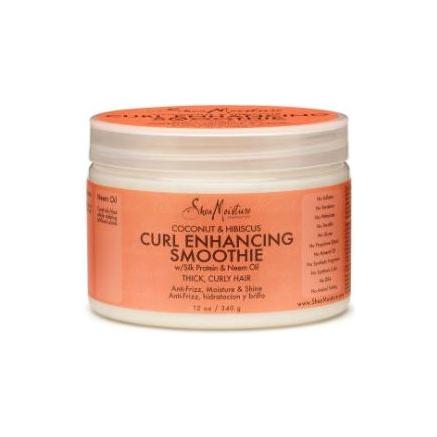 SheaMoisture Coconut & Hibiscus Curl Enhancing Smoothie 340g hair care product for defining and moisturizing curls and waves