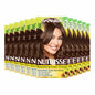 Garnier Nutrisse Nourishing Hair Color Crème in 51 Medium Ash Brown with cool macadamia tone, showing the hair dye box and application.