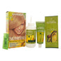 Garnier Nutrisse Nourishing Color Creme 90 Light Natural Blonde hair dye, showcasing the tube and color palette.