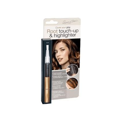 Irene Gari Cover Your Gray hair root touch-up and highlighter in black, 0.07 oz, for women, by Pasteur Pharmacy.