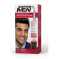 Just For Men Easy Comb-in Gray Hair Color in Rich Black with applicator, designed for quick, natural-looking gray hair coverage.