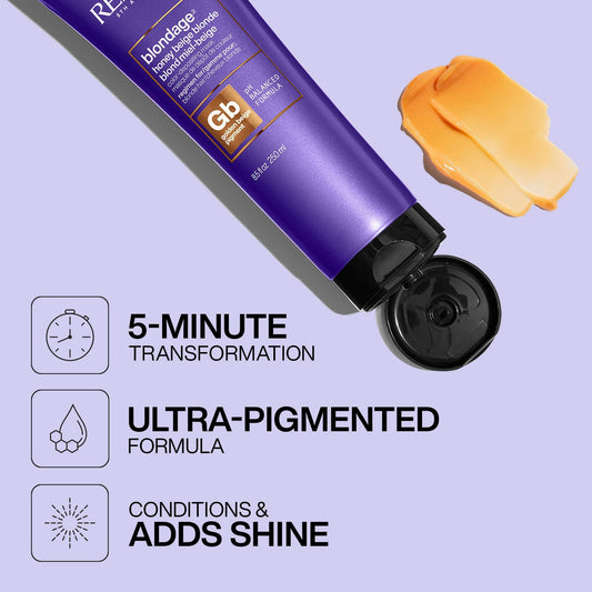 Redken Color Extend Color-Depositing Hair Mask with GB pigment, 8.5 fl oz, for vibrant, color-treated hair care.
