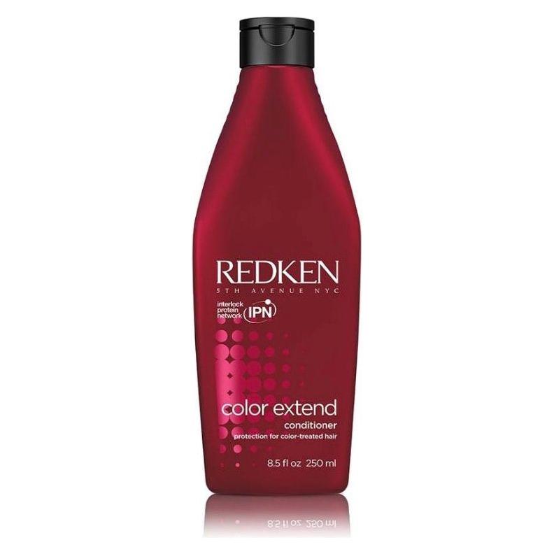 Redken Color Extend Concentrate hair color treatment in 8.5 oz bottle, designed to nourish and protect color-treated hair.