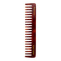Tortoise-colored C2W comb by Pasteur Pharmacy with dark blond Tokyo design, made of durable hair comb material.