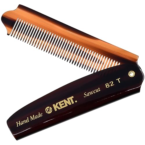Kent 92T coarse handmade hair comb by Pasteur Pharmacy, showing the textured teeth and classic design.