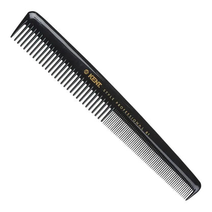 Kent Cutting Comb with shallow teeth, 180mm hair comb by Pasteur Pharmacy, featuring fine teeth for precise hair styling.