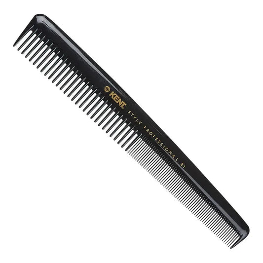 Kent Cutting Comb with shallow teeth, 180mm hair comb by Pasteur Pharmacy, featuring fine teeth for precise hair styling.
