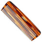 Kent Handmade 12T hair comb, 146mm medium size, designed for thick and coarse hair, featuring natural wood teeth.