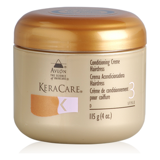 Avlon Keracare Conditioning Creme Hairdress 4 oz, a nourishing hair conditioner for smooth, healthy hair care.
