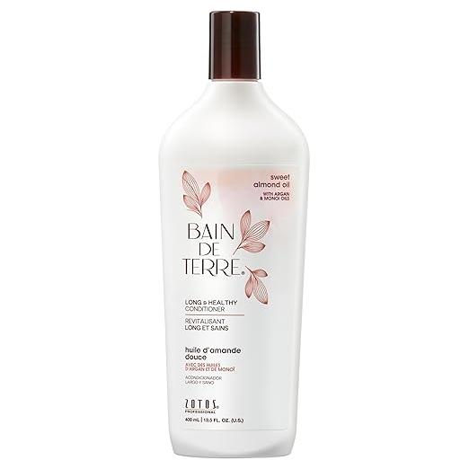 Bain De Terre Revitalisant Hair Conditioner in 13.5 fl oz bottle, nourishing product for healthy, shiny hair.