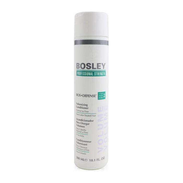 Bosley Defense Volumizing Conditioner for non-color treated hair by Pasteur Pharmacy, 10.1oz bottle, smooths and adds volume to hair