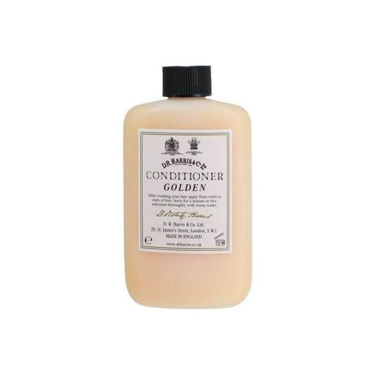 D. R. Harris & Co Golden Conditioner 100ml hair conditioner bottle from Pasteur Pharmacy, featuring elegant packaging design.
