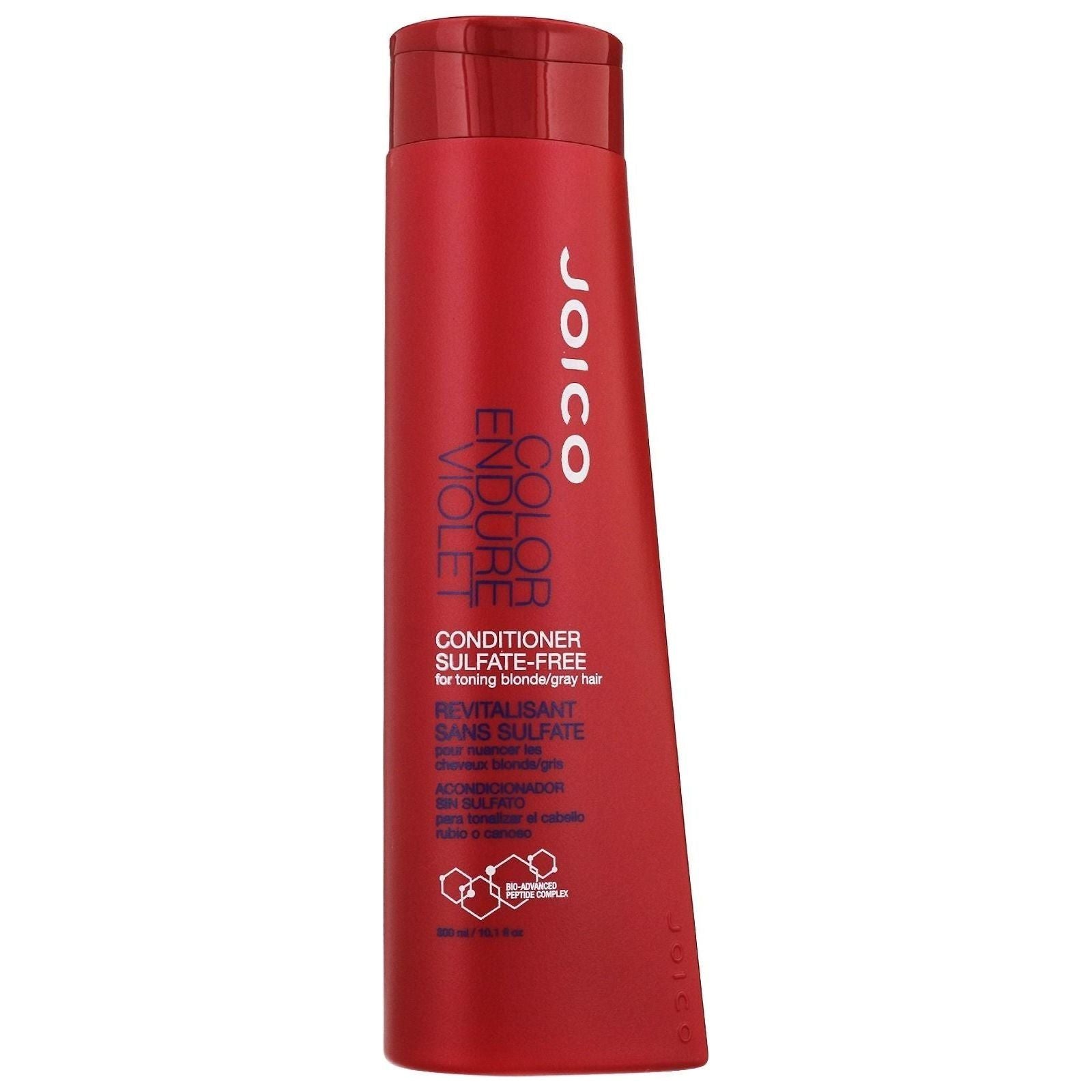 Joico Color Endure Violet Hair Conditioner in 10.1oz bottle, designed to maintain cool tones and nourish color-treated hair.