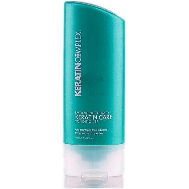 Keratin Complex New Care Hair Conditioner by Pasteur Pharmacy in a 13.5oz bottle, smooths and nourishes damaged hair.