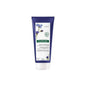 Klorane Anti-yellowing Hair Conditioner with Centaury in 200 ml bottle, designed to neutralize yellow tones and brighten blonde hair.