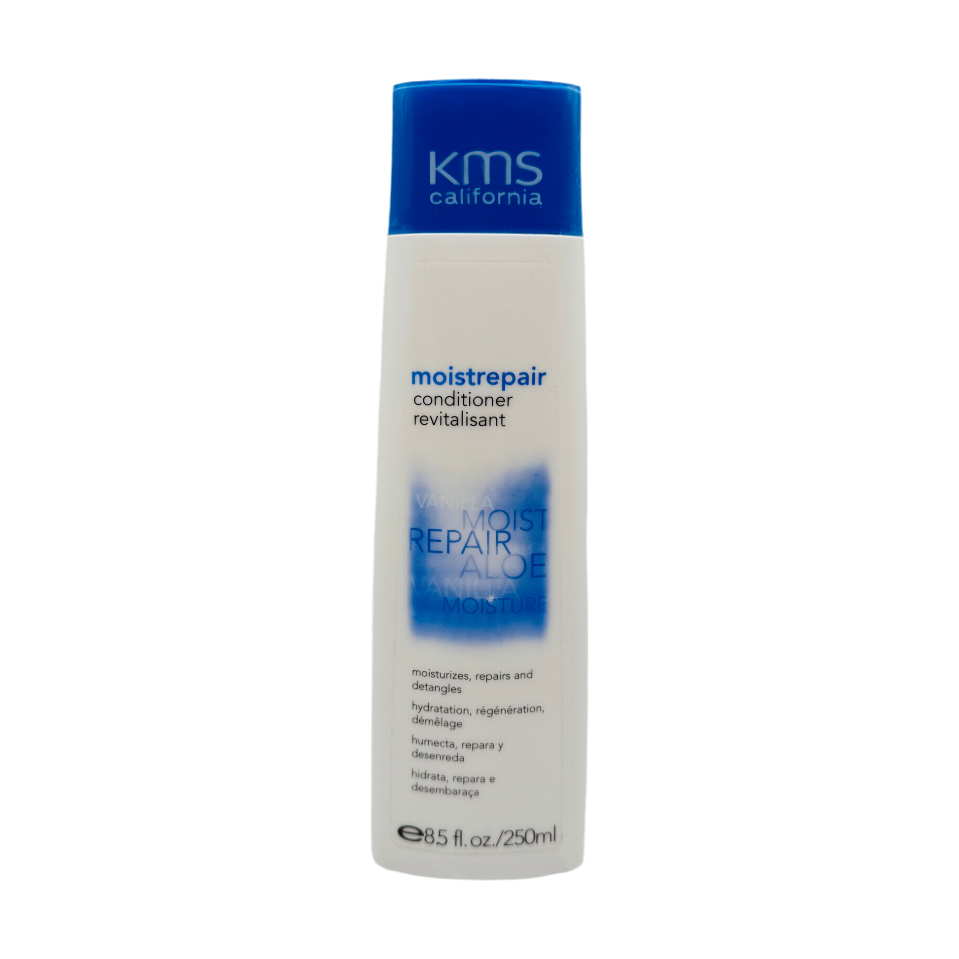 KMS Moist Repair Conditioner in 8.5 oz bottle, creamy hair conditioner for moisture repair and smoothness