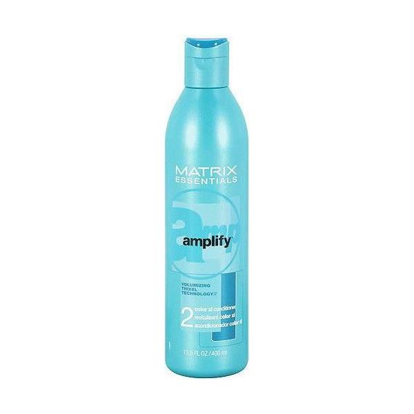 Matrix Amplify Volumizing System Color XL Conditioner in 400ml bottle, nourishing hair with added volume from Pasteur Pharmacy.