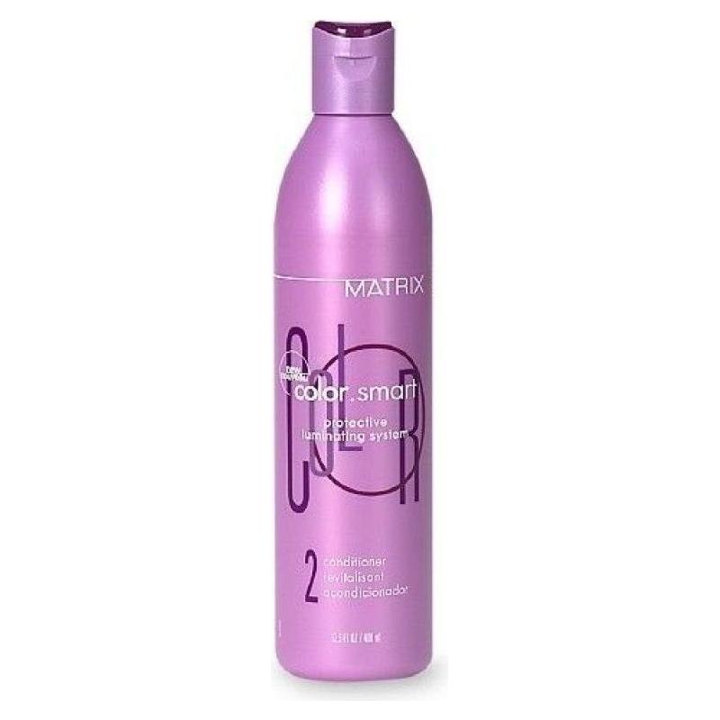 Matrix Color Smart Protective Luminating System Hair Conditioner by Pasteur Pharmacy in a 13.5 oz bottle, for vibrant color protection.