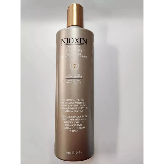 Nioxin Scalp Therapy Conditioner for normal to thin-looking hair, Pasteur Pharmacy, 500ml bottle with conditioner inside