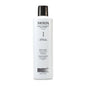 Nioxin System 1 Scalp Therapy Conditioner for normal to thin hair in a 10.1 fl oz bottle, designed to strengthen and nourish hair.