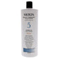 Nioxin System 5 Scalp Therapy Conditioner in 33.8 oz bottle, hydrating hair conditioner for scalp and thinning hair.