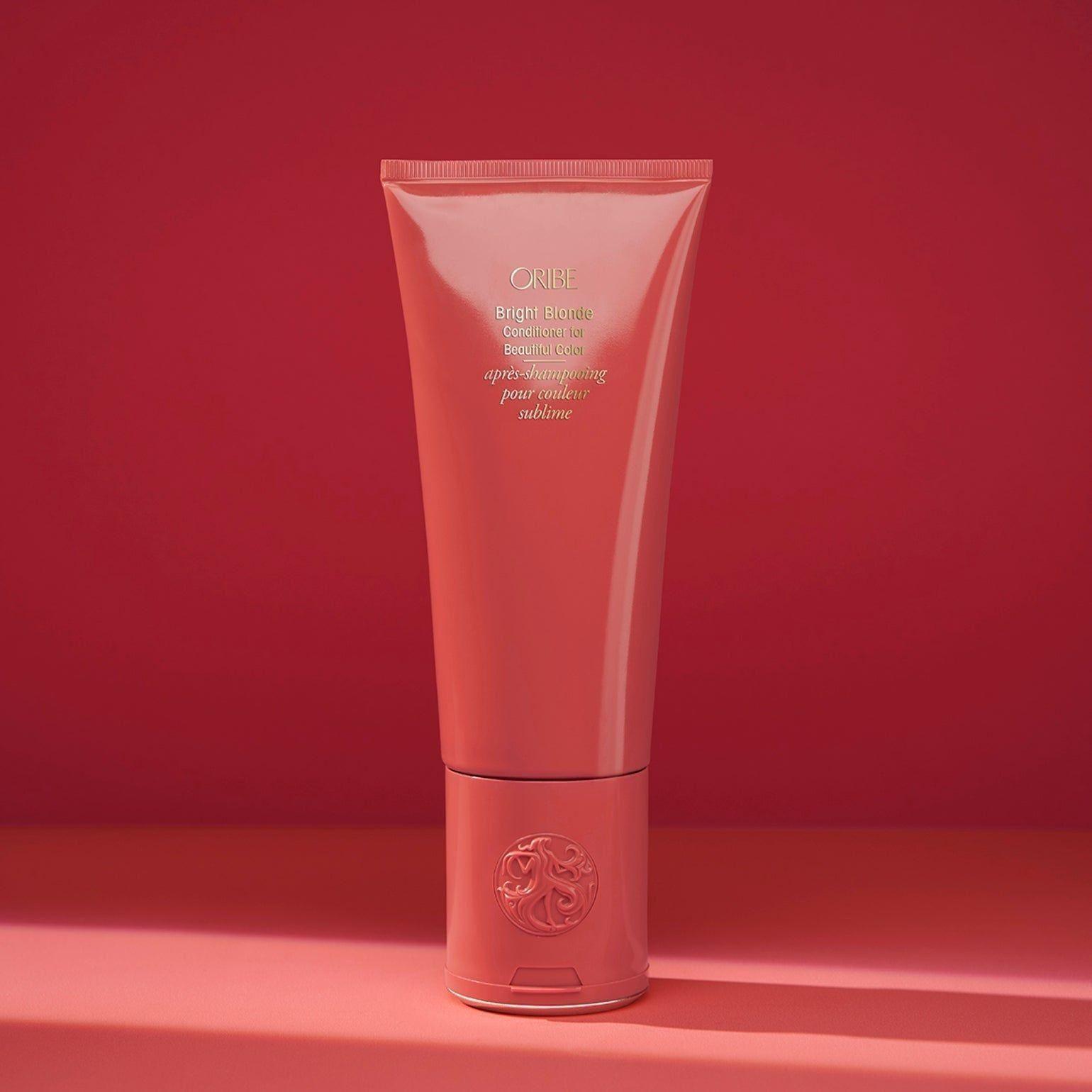Oribe Bright Blonde Conditioner for beautiful hair color, 200 ml, smooth and nourishing hair conditioner in a sleek bottle