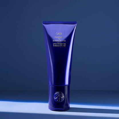 Oribe Conditioner for Brilliance & Shine in 200 ml bottle, smooth and nourish hair with a glossy finish.