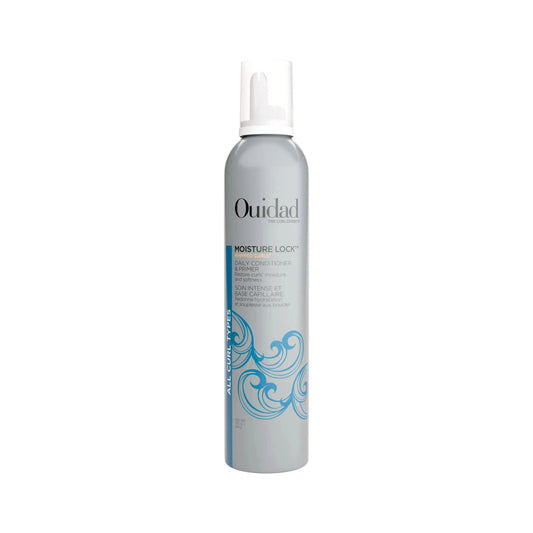 Ouidad Moisture Daily Conditioner and Primer for curly hair, 8.5oz bottle, nourishing hair conditioner and styling primer.