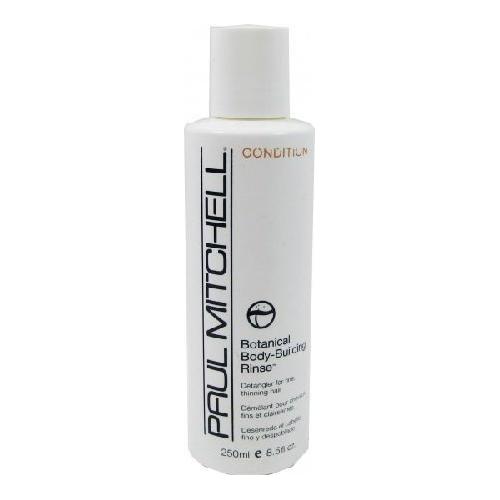 Paul Mitchell Botanical Body Building Rinse hair conditioner in 8.5 oz bottle, designed to add volume and condition hair.