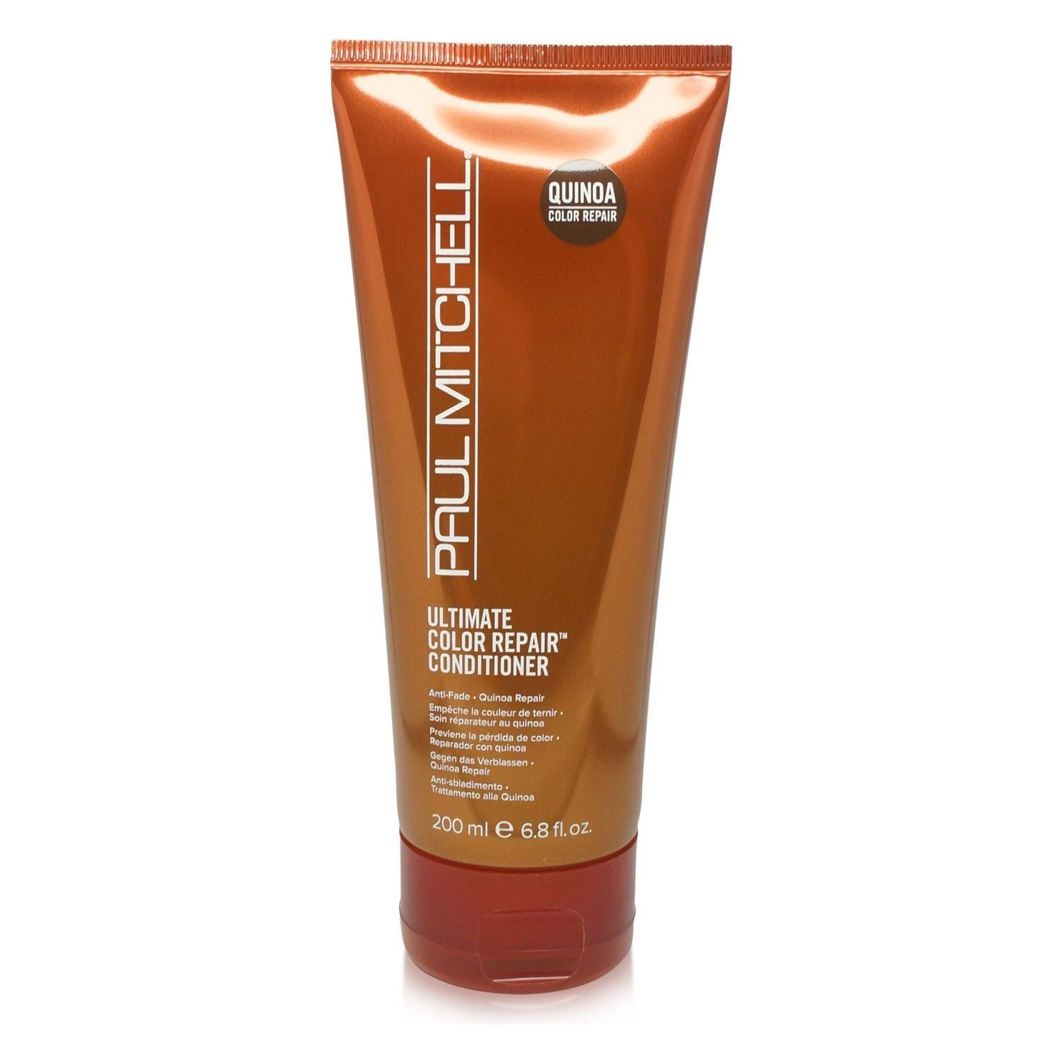 Paul Mitchell Ultimate Color Repair Conditioner in 200ml bottle, designed for nourishing and protecting color-treated hair.
