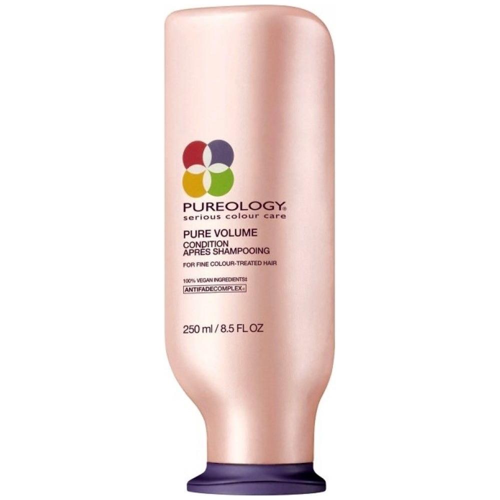 Pureology Pure Volume Condition Après Shampooing hair conditioner in 8.5 fl oz bottle, designed to add volume and softness to hair