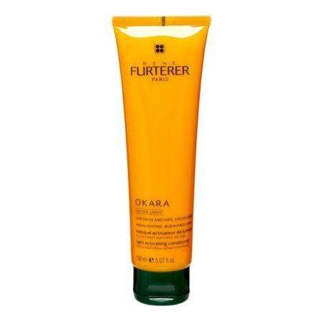 Rene Furterer OKARA Light Activating Conditioner in 5.07 oz bottle, nourishing hair conditioner with natural ingredients.