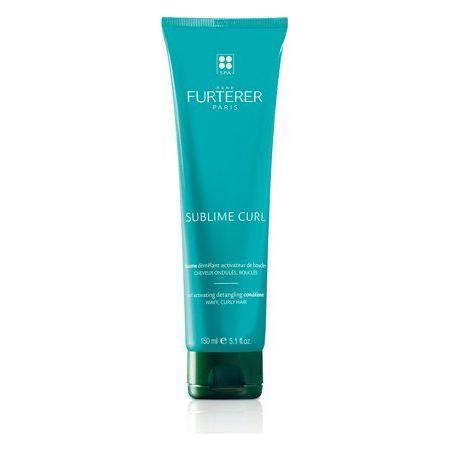 Rene Furterer SUBLIME CURL curl activating conditioner in 150 ml bottle, designed to enhance and define curly hair.